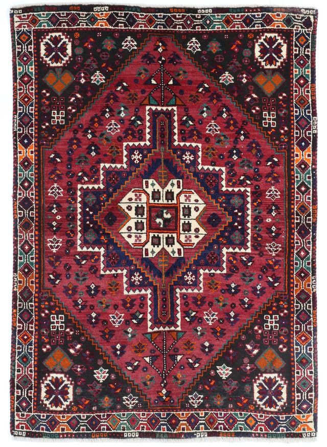 Persian Shiraz Rug in, 164 × 113 cm