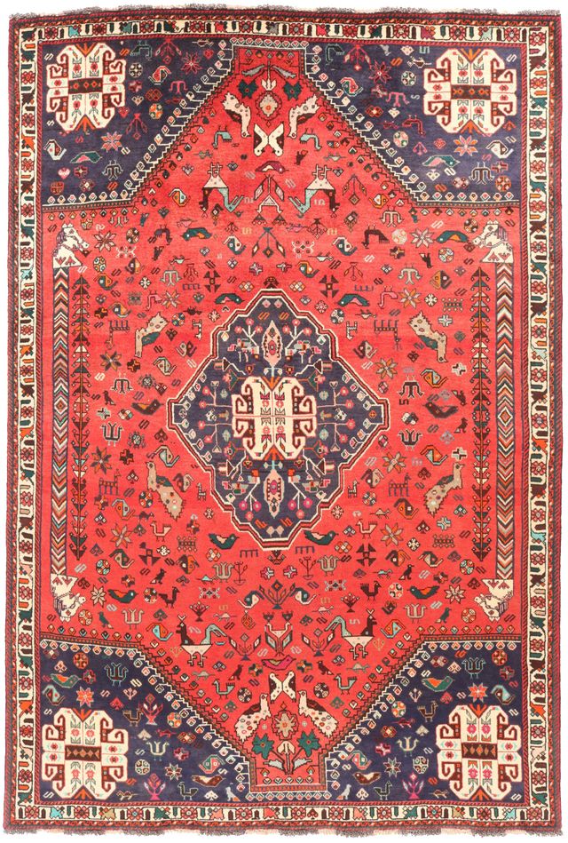 Kashgai Qashgai Persian rug, 298 × 205 cm