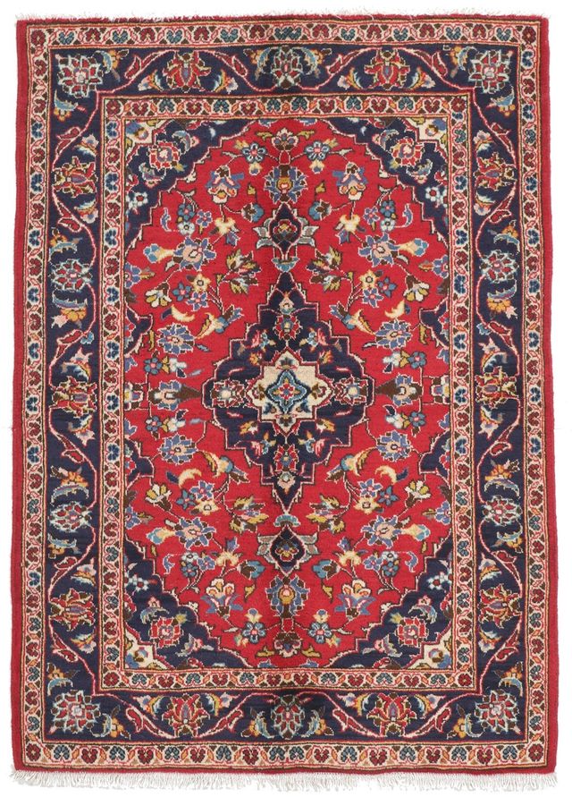 Persian Keshan Kashan Rug, 142 × 101 cm
