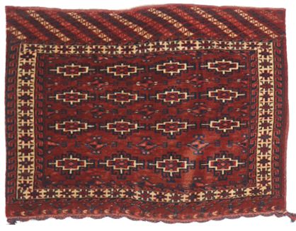 Turkeman Khorjin Saddlebag, 105 × 77 cm