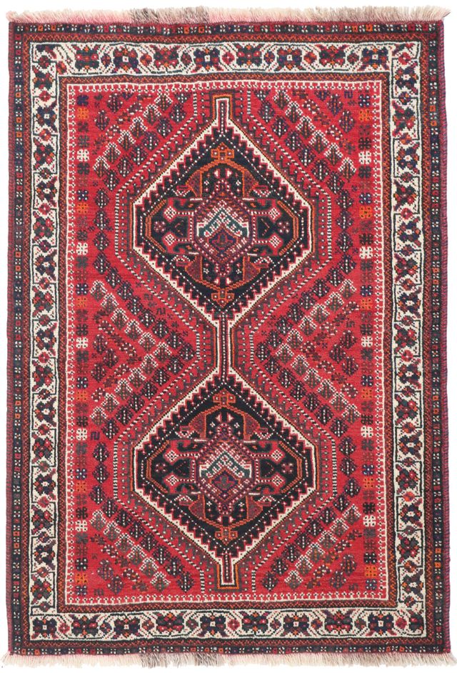 Persian Shiraz Design Rug, 151 × 105 cm