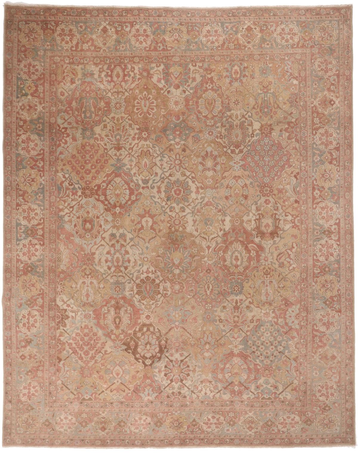 Antique Tabriz – circa 1930, 375 × 295 cm