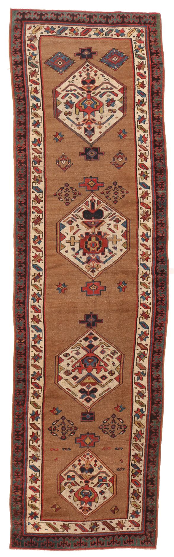 Sarab Runner – circa 1880 -11'4 x 3, 350 × 97 cm