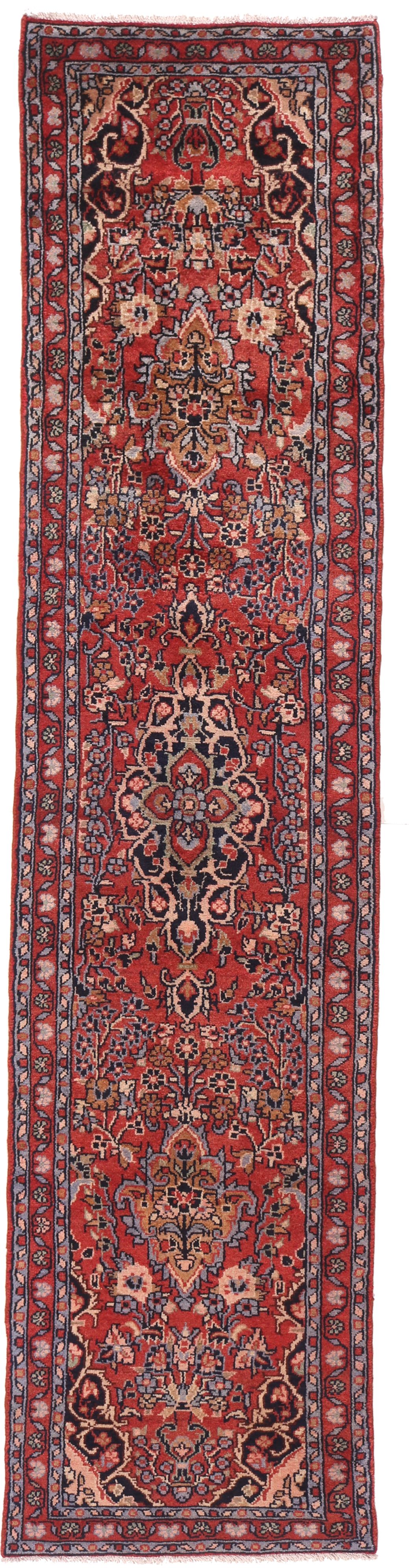 Hamedan Persian Runner – 9'6 x 2, 295 × 63 cm