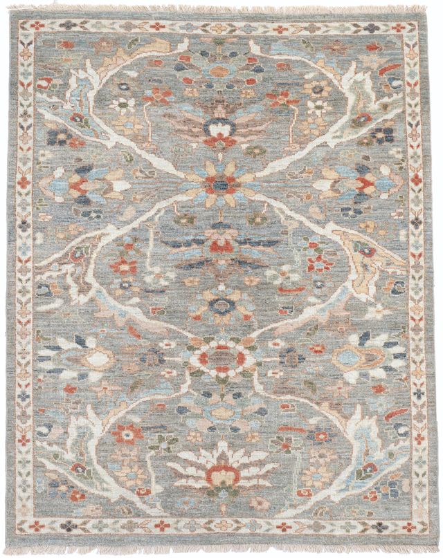 Persian Sultanabad Rug – 6'3 x 5, 194 × 155 cm