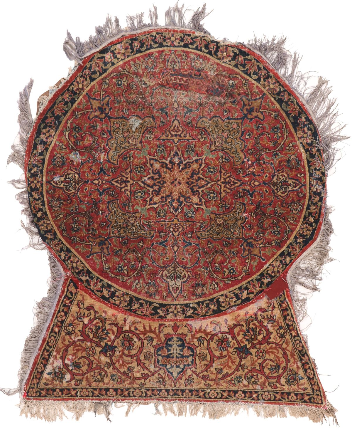 Antique Semnan Horse saddle – circa 1880, 103 × 104 cm