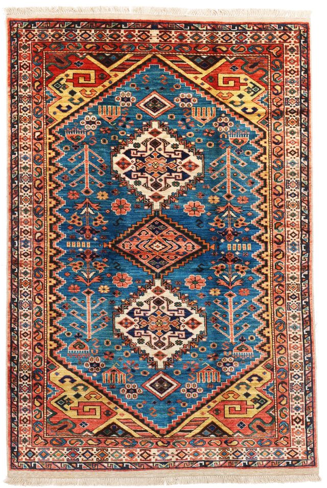 Fine Shirvan Design Rug in, 186 × 124 cm