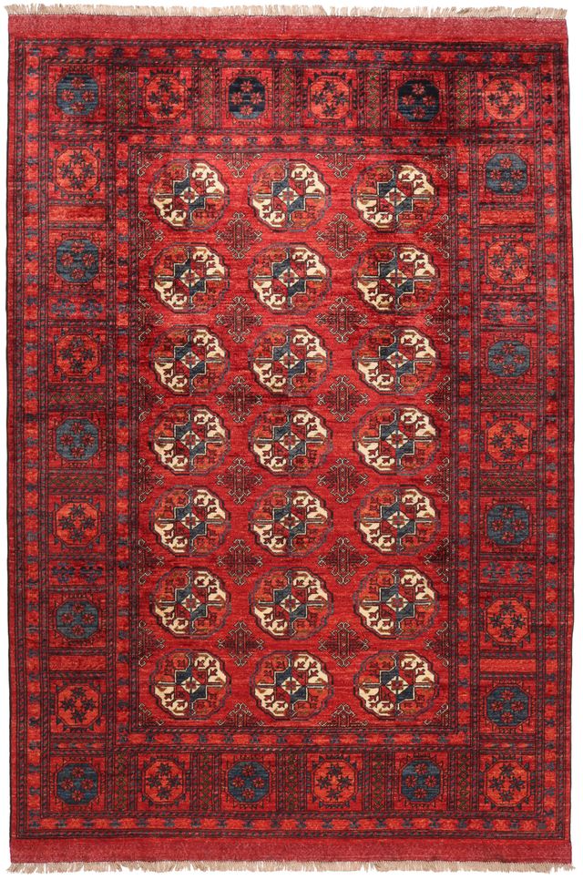 Ersari design Afghan rug, 240 × 173 cm