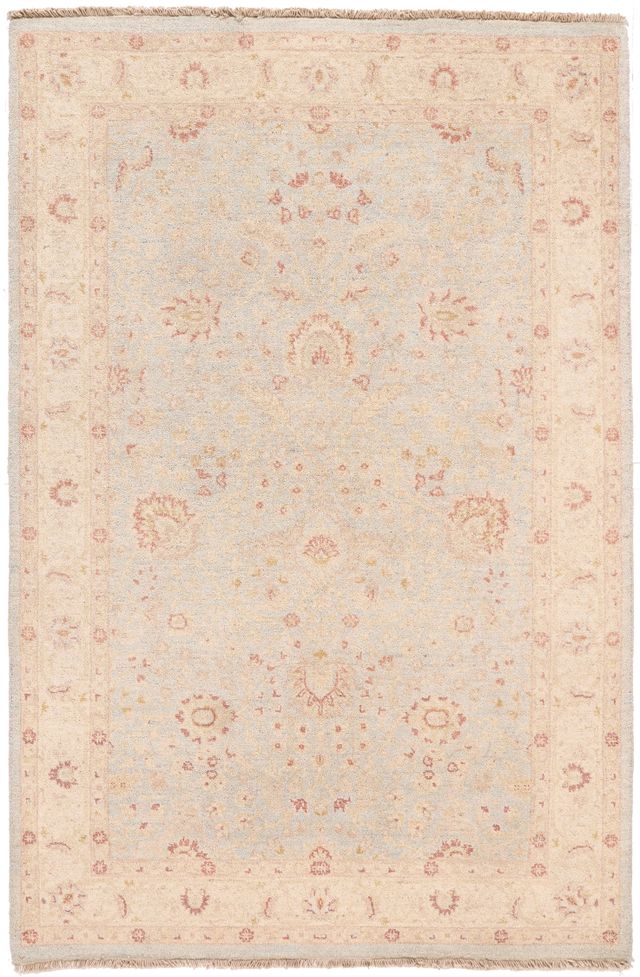 Garous / Ziegler design Rug – Pale Blue 6 x 4, 181 × 121 cm