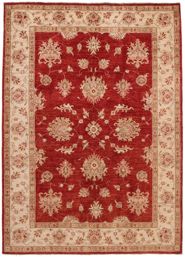 Red Garous / Ziegler design Rug – 7 x 5, 209 × 151 cm
