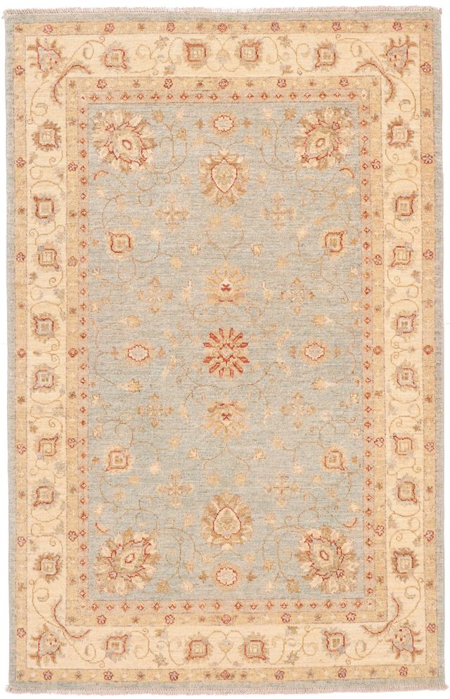 Garous / Ziegler design Rug – Light Blue 6 x 4, 176 × 119 cm