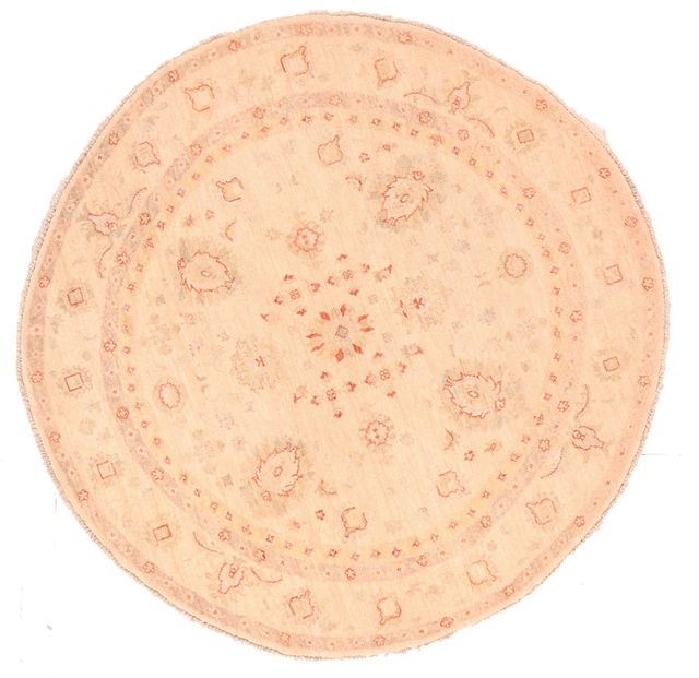 Circular Garous Ziegler design rug, 144 × 143 cm