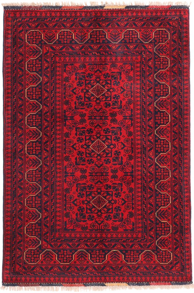 Khal Mohammad Afghan rug, 163 × 99 cm