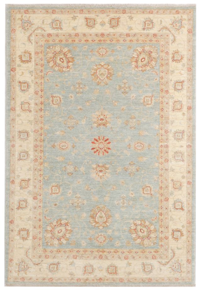 Garous / Ziegler Design Rug in Blue, 180 × 121 cm