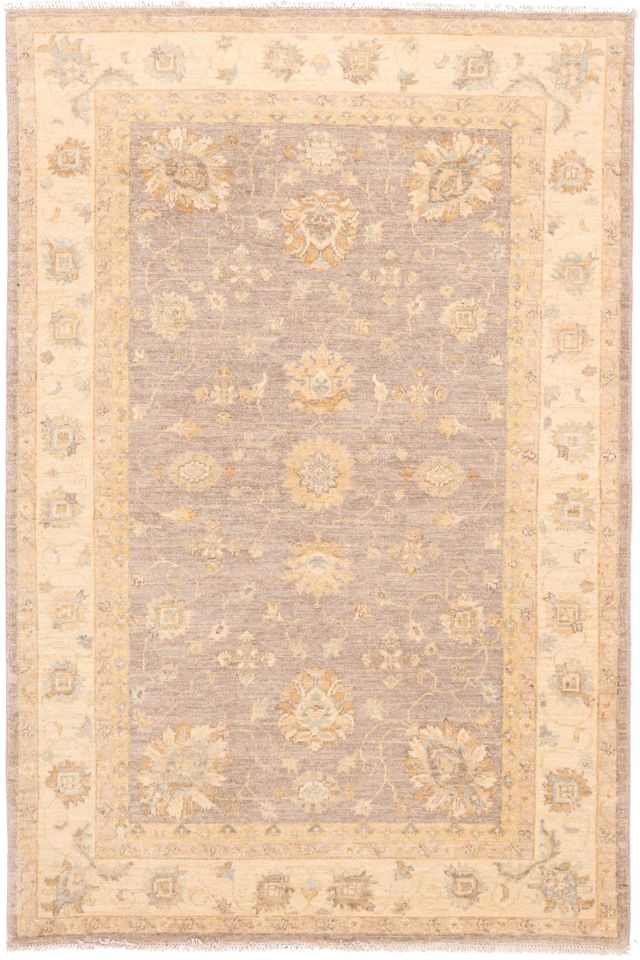 Garous / Ziegler design Rug – Grey 6 x 4, 182 × 121 cm