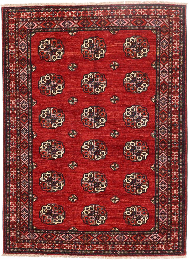 Ersari Afghan Hand Knotted rug, 225 × 164 cm