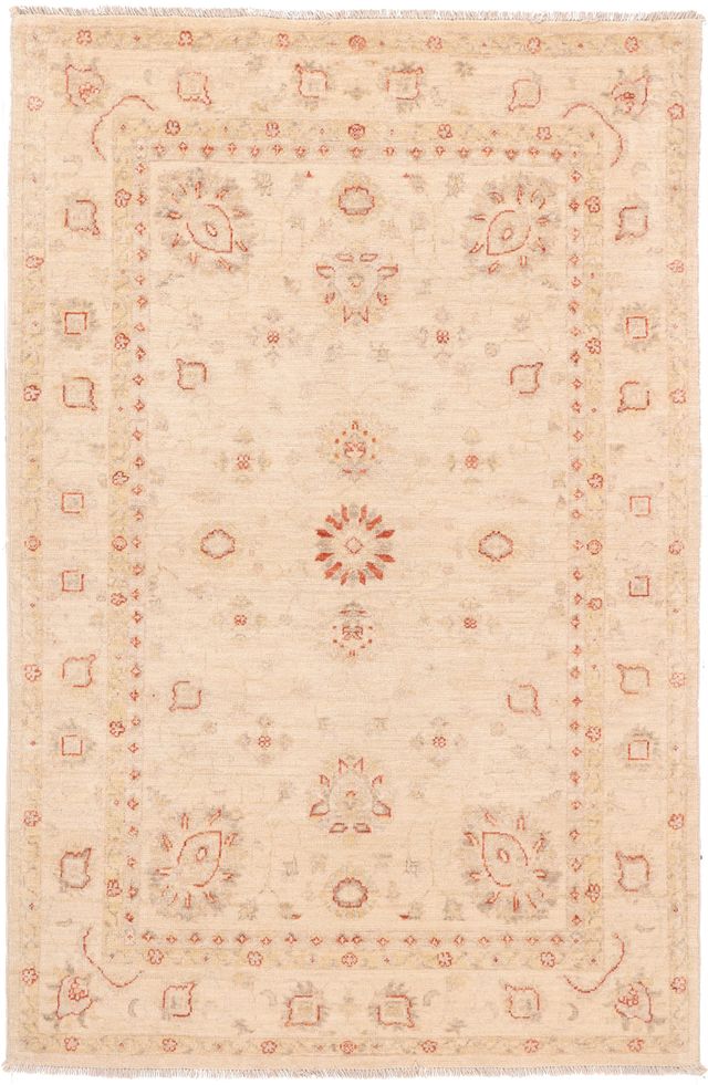 Garous / Ziegler Design Rug – Beige 6 x 4, 178 × 115 cm