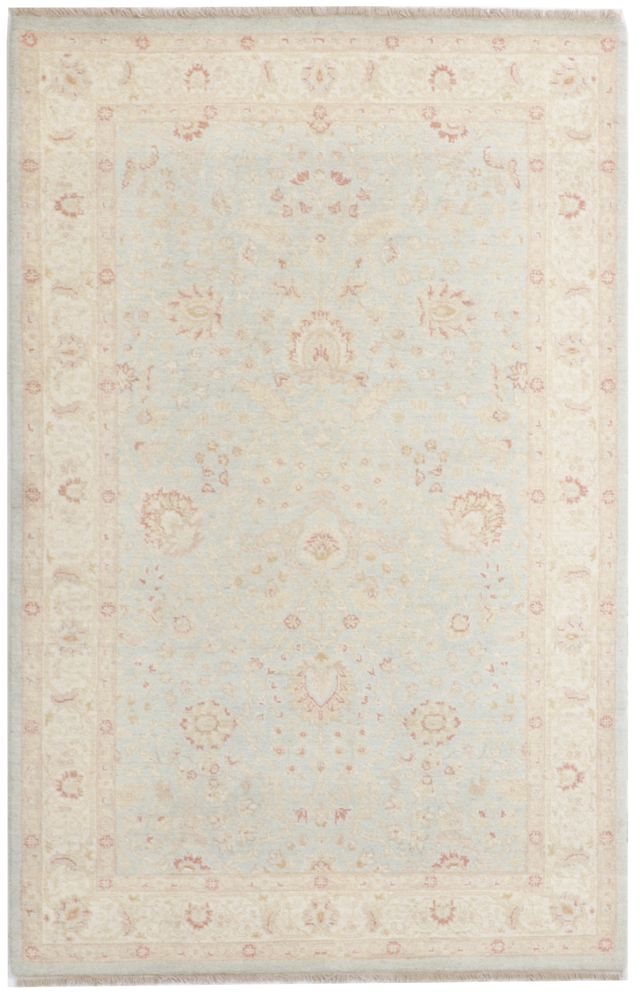 Garous / Ziegler Design Rug – Blue, 183 × 118 cm