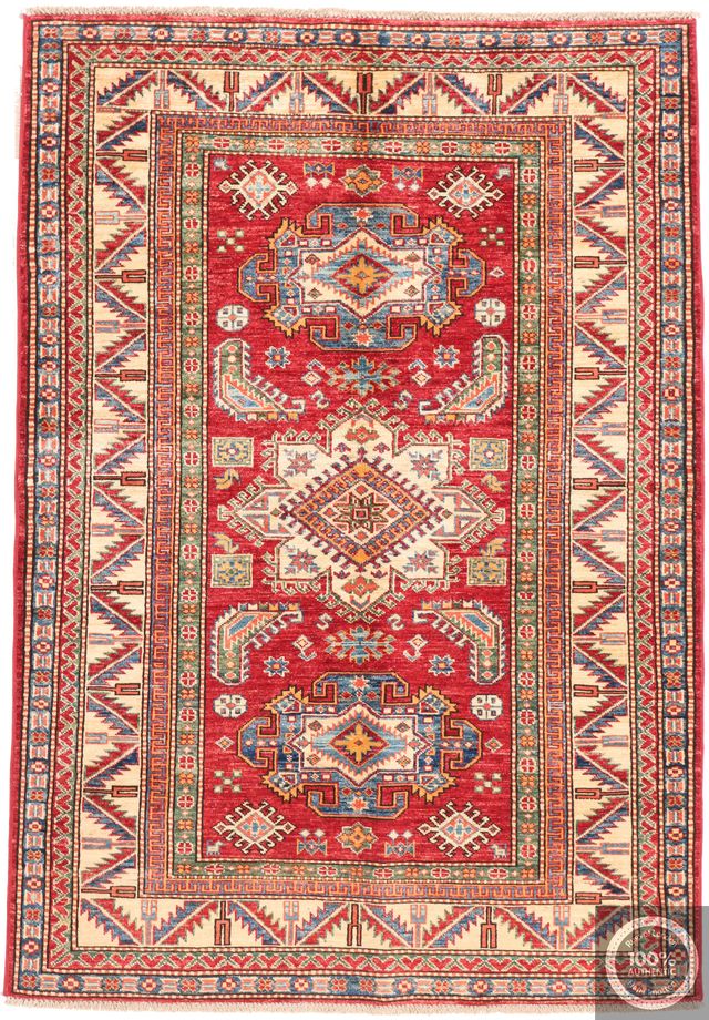 Caucasian Kazak design rug red, 171 × 118 cm
