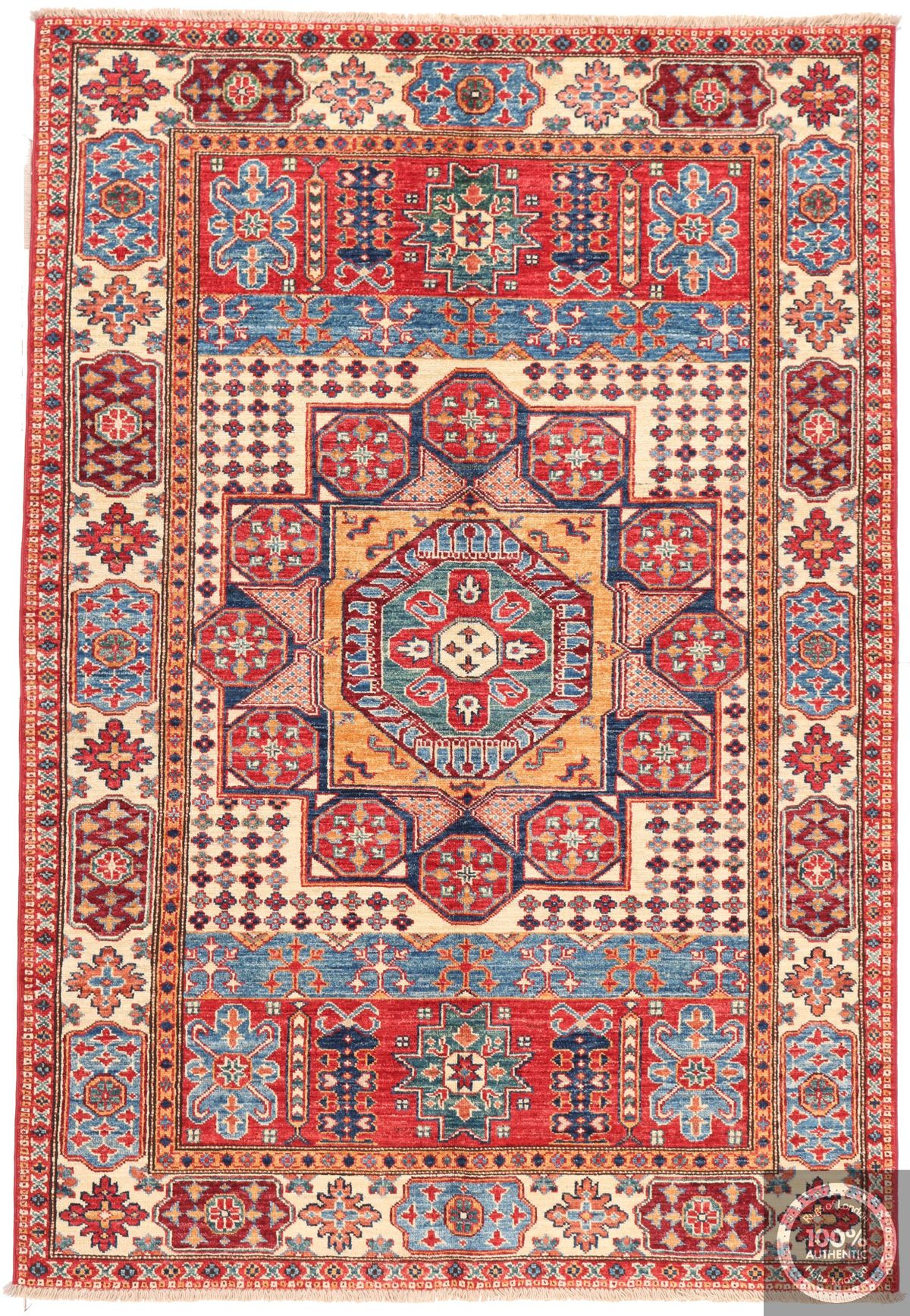 Garous Kazak design rug 6 x 4'1, 184 × 127 cm