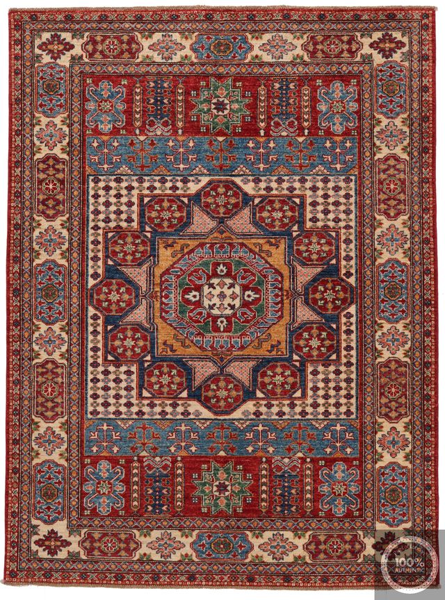 Garous / Ziegler Design Rug Red 7 x 5, 204 × 152 cm