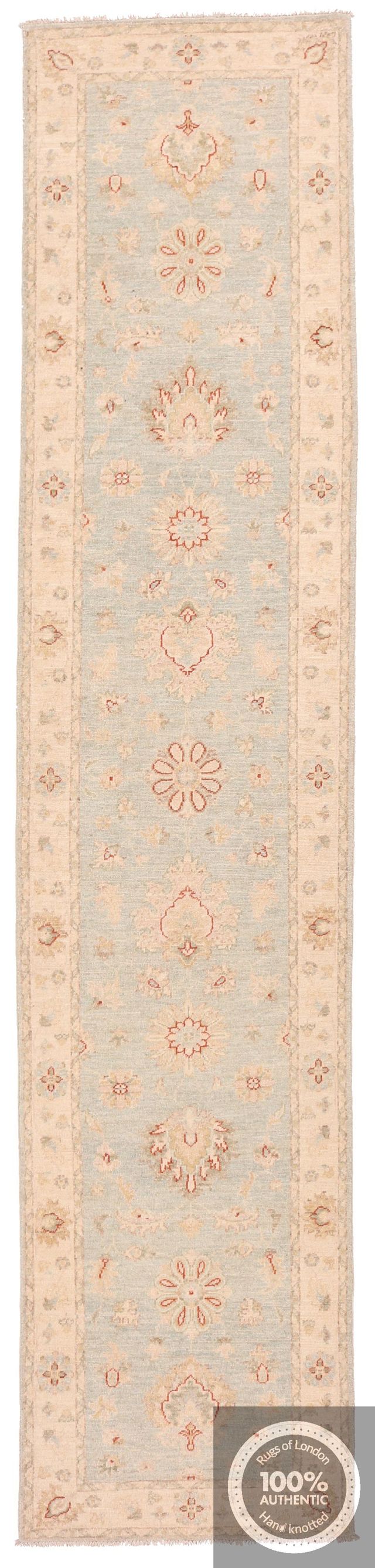 Garous / Ziegler Design Runner – Light Green, 346 × 74 cm
