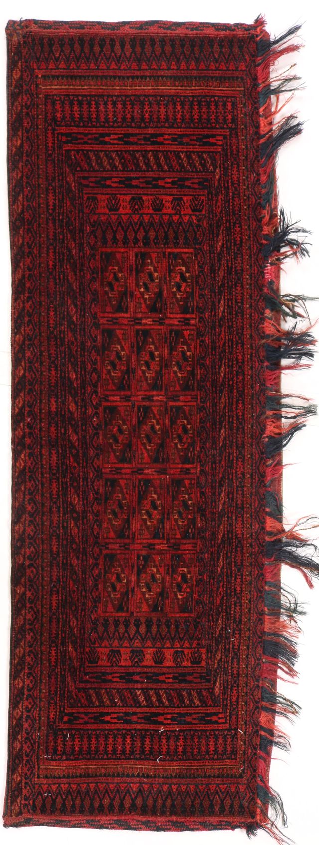 Turkmen/ Turkoman Runner Rug – 4'1 X 1'2, 126 × 40 cm