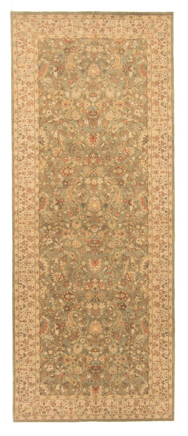 Fine Garous / Ziegler Design Indian Rug 10 x 4, 305 × 122 cm