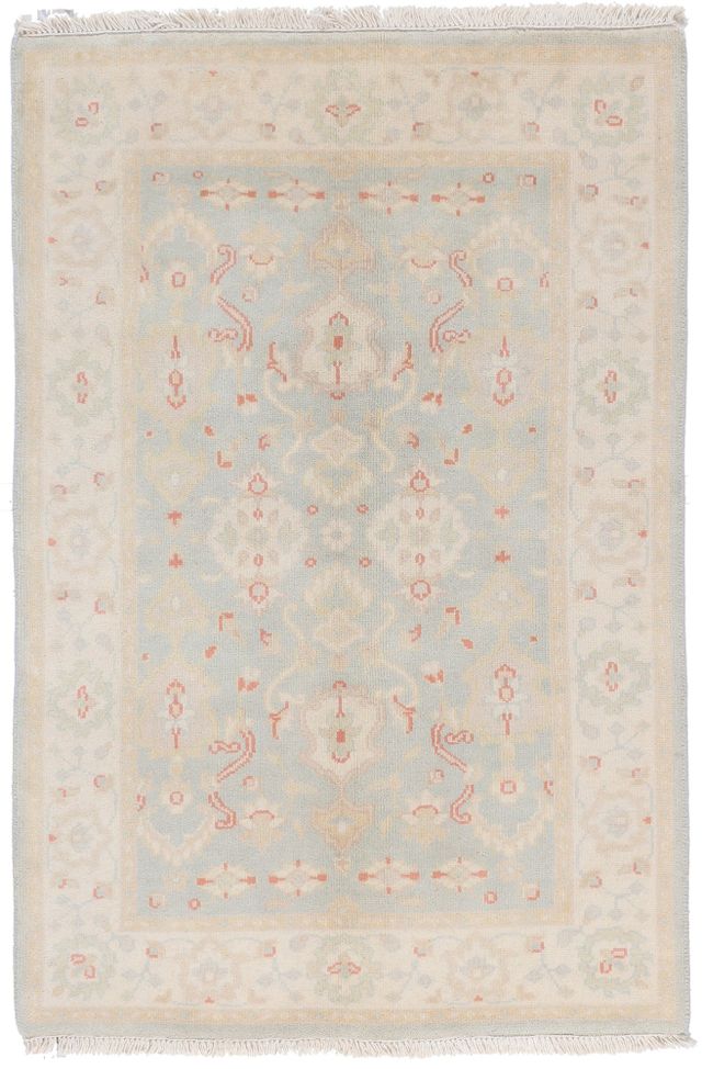 Garous Ushak Oushak Design Rug – 5'9 x 4, 181 × 123 cm