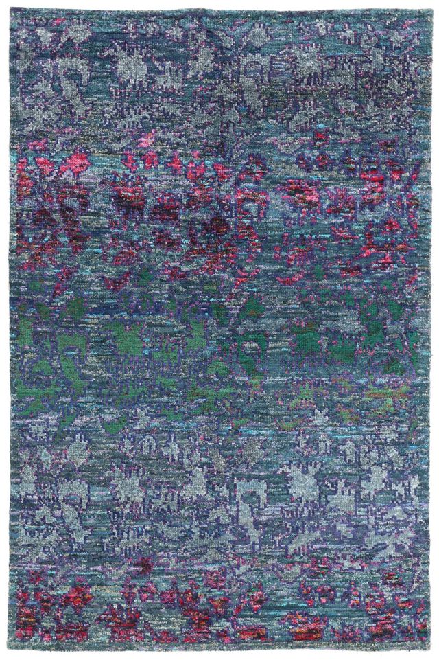 Sari Silk rug, 231 × 158 cm