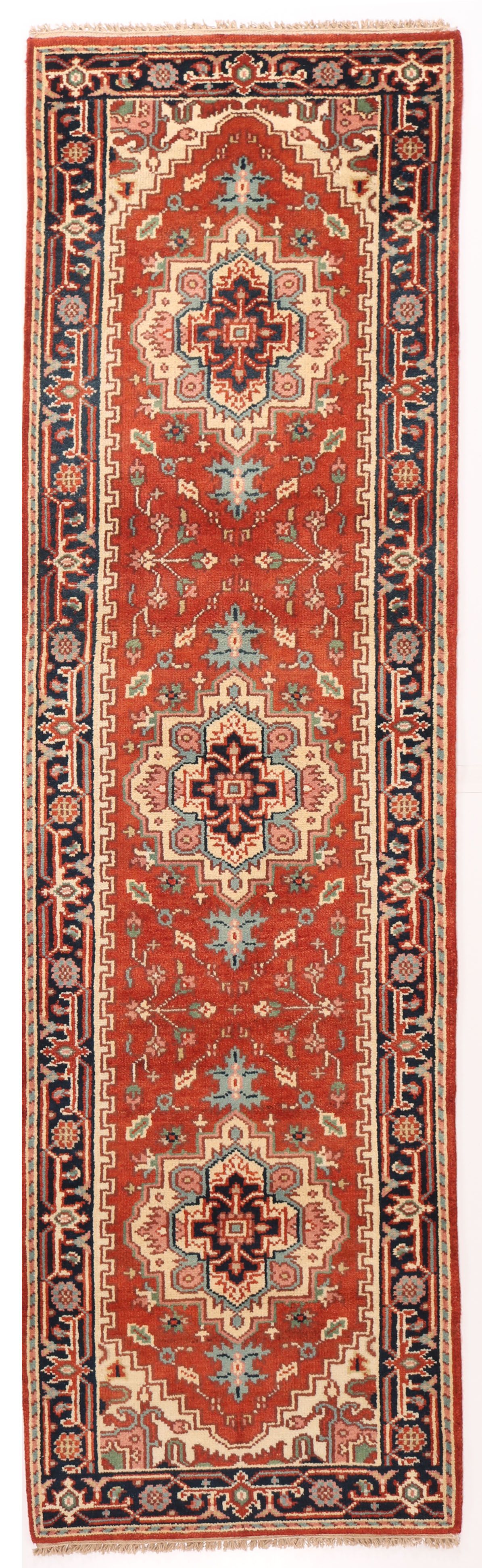Serapi Design Rug Runner, 281 × 78 cm