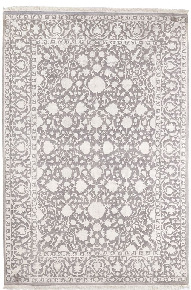 Modern Rug in Grey, 250 × 162 cm