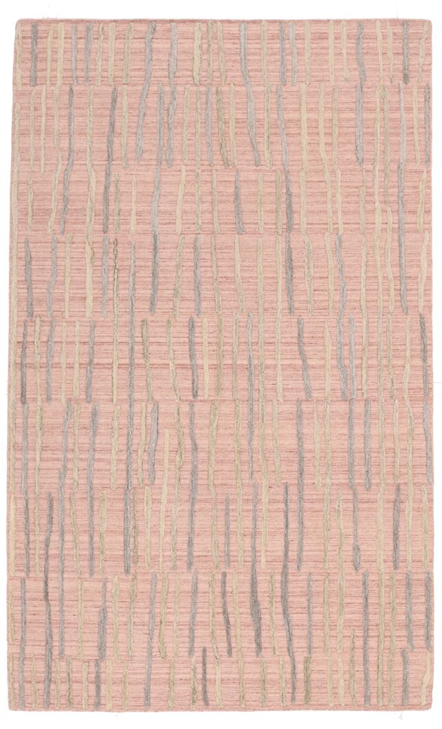 Pink Modern part silk design 8 x 4'8, 245 × 149 cm