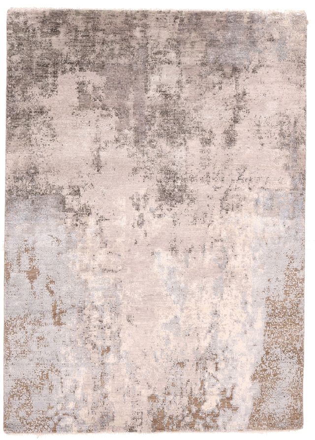 Modern part silk design, 242 × 170 cm